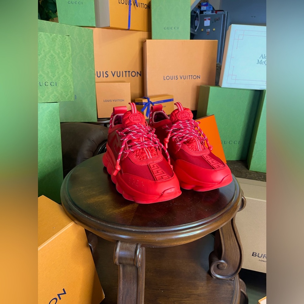Versace Men’s Chain Reaction Sneakers